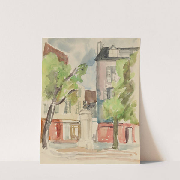 Dorfplatz by Anny Dollschein