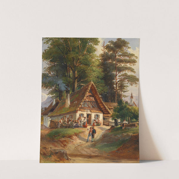 Dorfschenke by Johann Nepomuk Passini