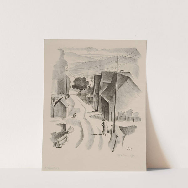 Dorfstraße by Clara Rühle