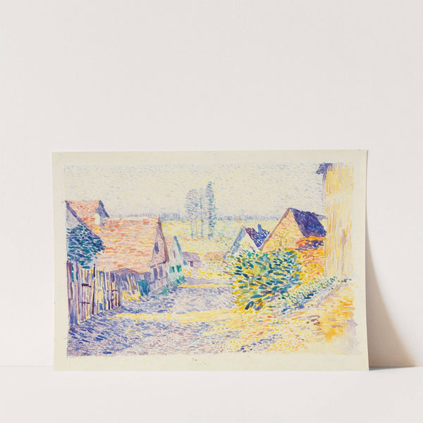 Dorfstraße in Leopoldshafen II by Alexander Kanoldt