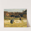 Dorfwinkel mit Bleiche (village corner with bleach) (1905) by Max Liebermann