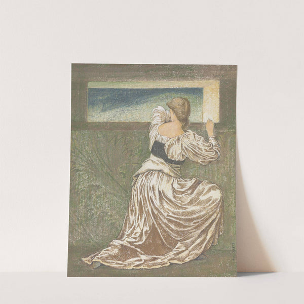 Dorigen de Bretaigne awaiting the return of her husband (1897) by Sir Edward Coley Burne-Jones