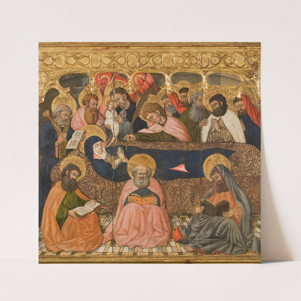Dormition of the Virgin (circa 1450) by Second Master of Estopiñán
