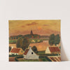 Dorpsgezicht by Gustave De Smet