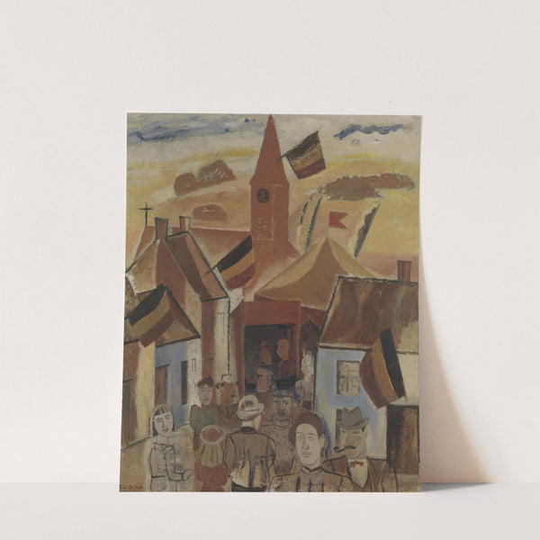 Dorpskermis by Gustave De Smet