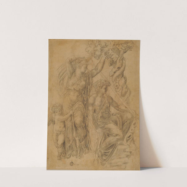 Dos Figuras y un Amor by Pirro Ligorio