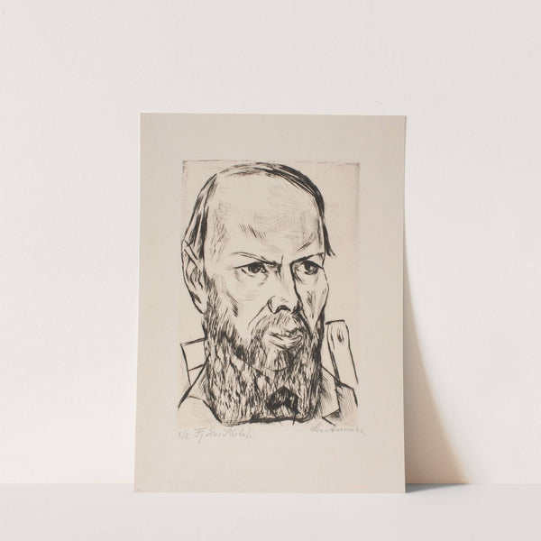 Dostoyevsky I (1921) by Max Beckmann