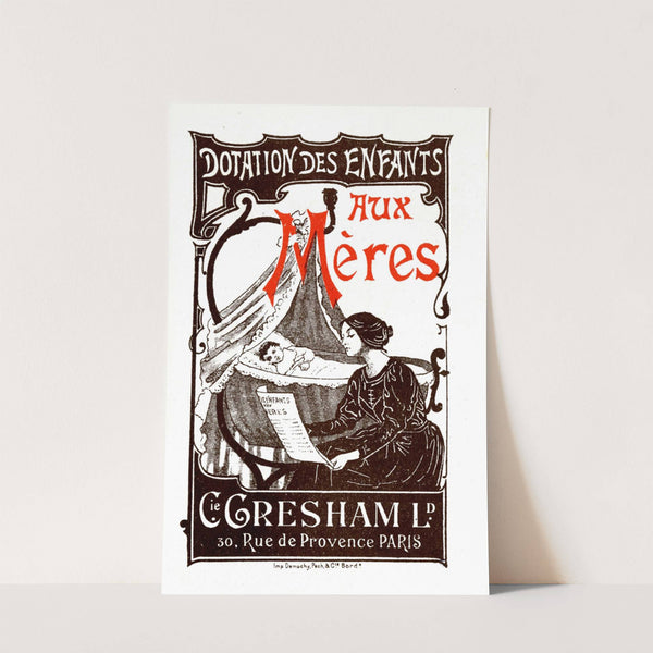 Dotation des enfants aux mères