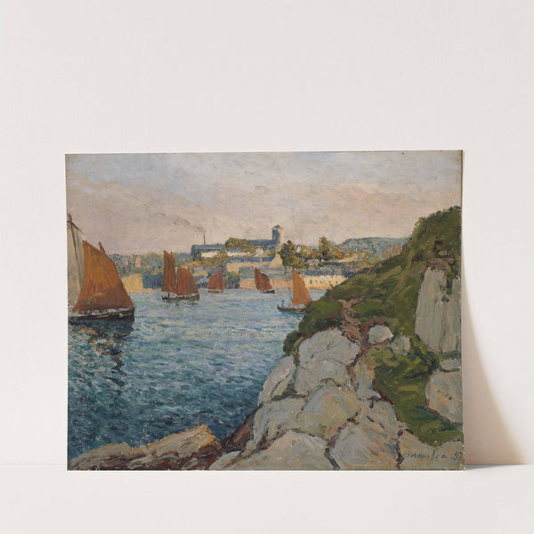 Douarnenez in Sunshine (1897) by Maxime Maufra