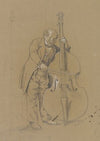 Double-bass player
