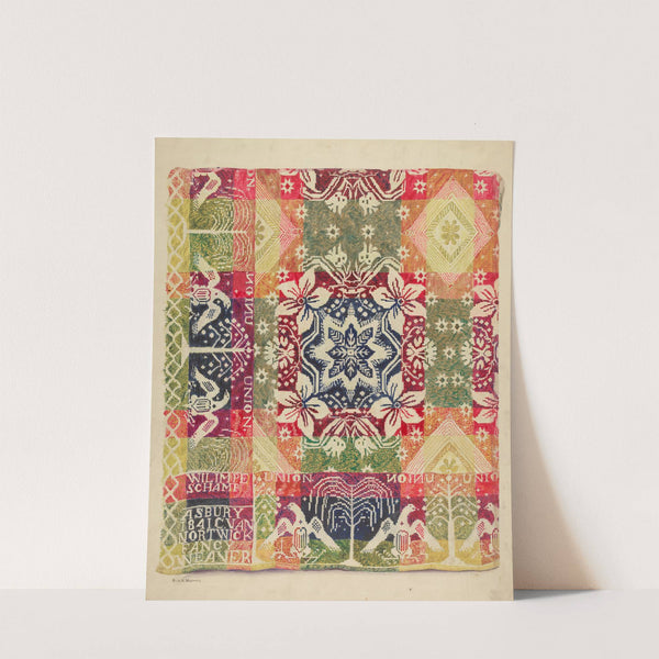 Double Faced Blanket (1935-1942) by Edith Magnette