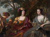 Double Portrait of Amalia van Solms and Charlotte de La Trémoïlle (1633)