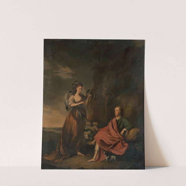 Double Portrait of Arthur Wolfe and his Wife Anne by Thomas Hickey