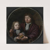 Double Portrait of Isaac Pontanus and Hendrik van Beek by Michiel Van Musscher