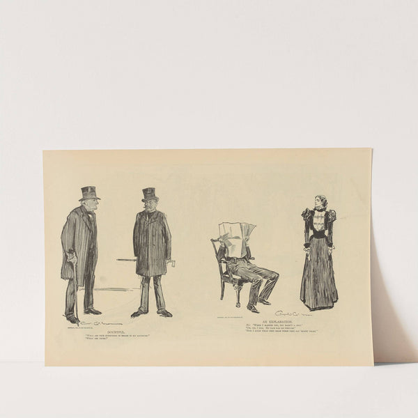 Doubtful (1893-1900) by Charles Dana Gibson