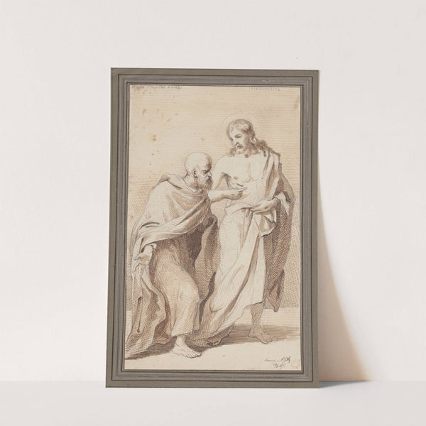 Doubting Thomas (1857) by Adrian Głębocki