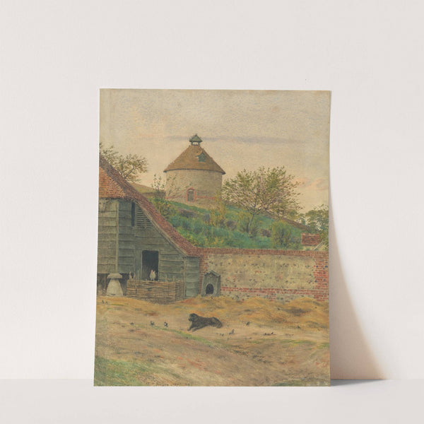 Dovecote at Streatley by George Price Boyce