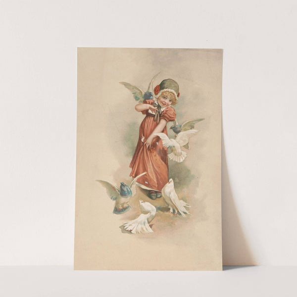 Doves (1893) by Louis Prang & Co.