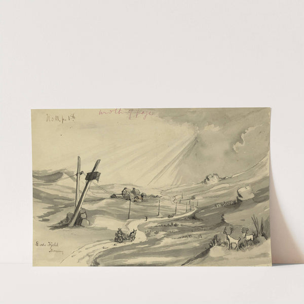 Dovie Fjeld, Norway by Bayard Taylor