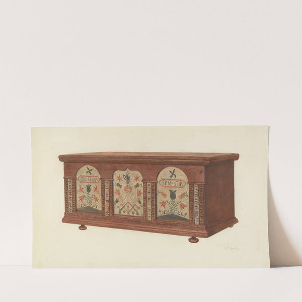 Dower Chest (c. 1940) by Carl Strehlau