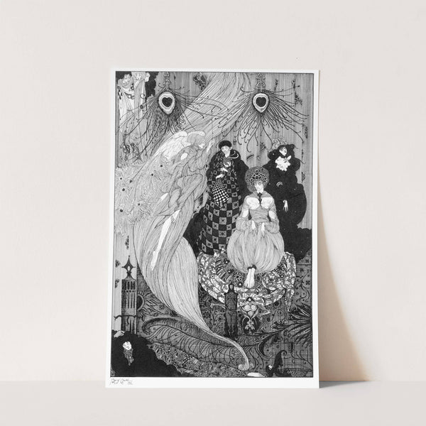 'Down to the Central Earth, his Proper Scene' by Harry Clarke