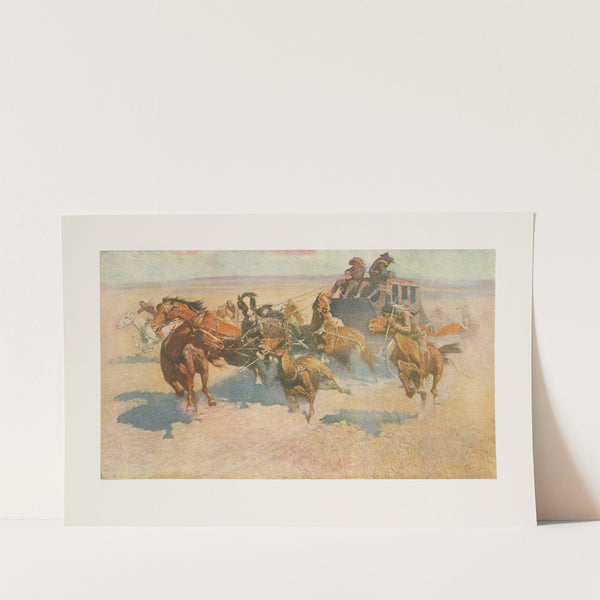 Downing the high header (1907) by Frederic Remington