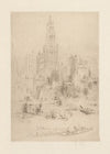 Downtown Manhattan from the East River, with the Woolworth Building