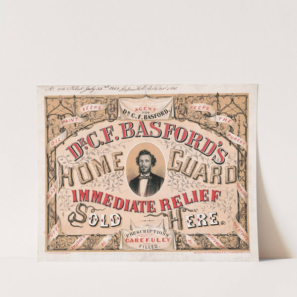 Dr. C.F. Basford’s home guard (1861) by Strobridge & Co. Lith.