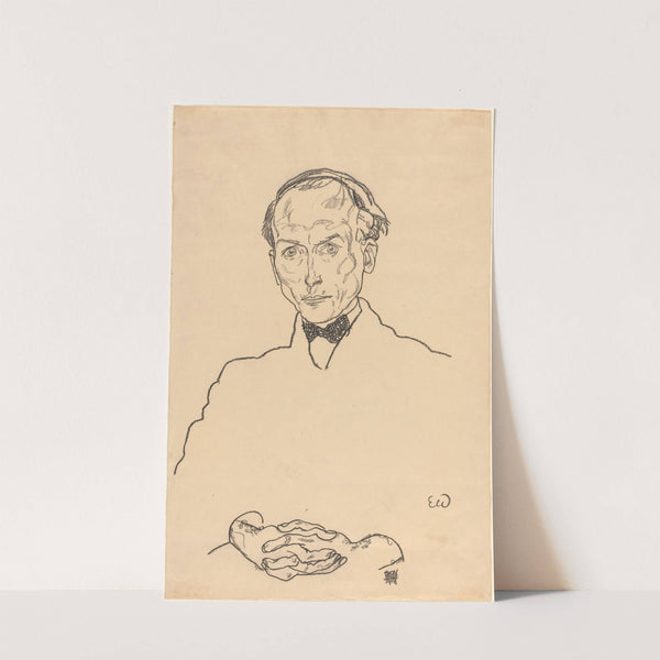 Dr. Ernst Wagner (1918) by Egon Schiele