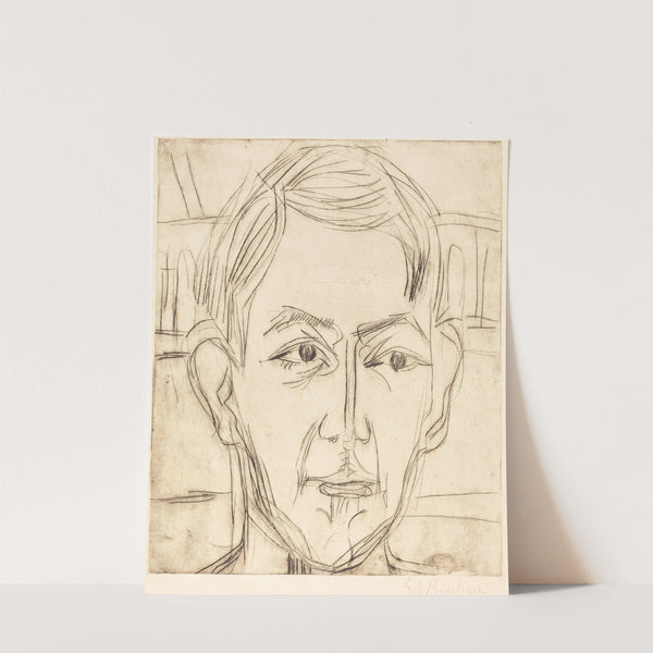 Dr. Hans Bütow (1925) by Ernst Ludwig Kirchner