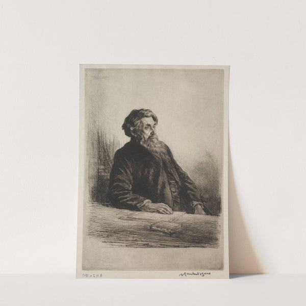 Dr. James, President of St. John’s College, Oxford by Muirhead Bone