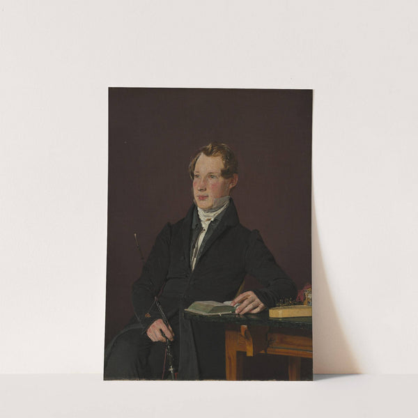 Dr. Johann Henning Kjetil Hjardemaal by Christen Købke