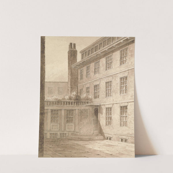 Dr. Johnson’s House in 8 Bolt Court, Fleet Street by John Thomas Smith