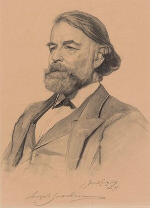 Dr. Joseph Joachim, Director of the Berlin Conservatory