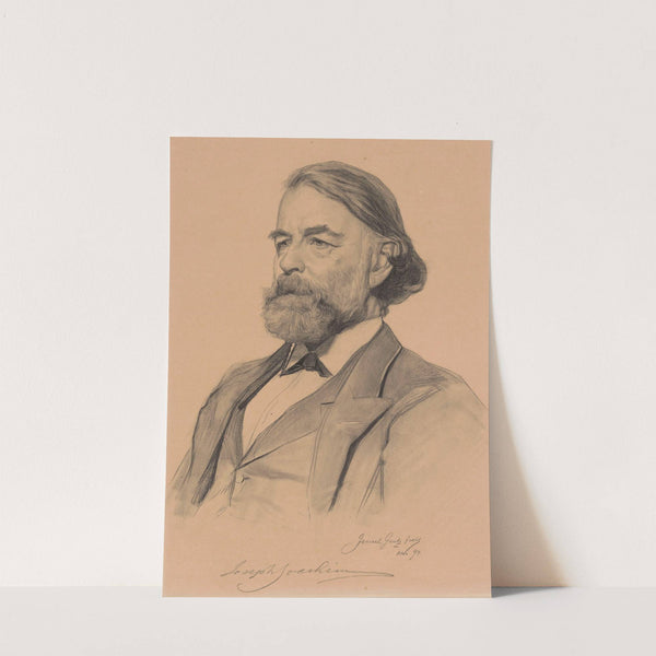 Dr. Joseph Joachim, Director of the Berlin Conservatory (1894) by Ismaël Gentz