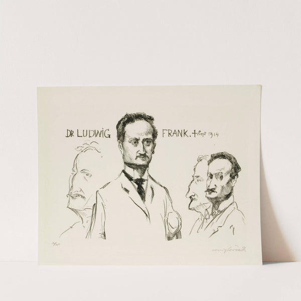 Dr. Ludwig Frank (1914) by Lovis Corinth
