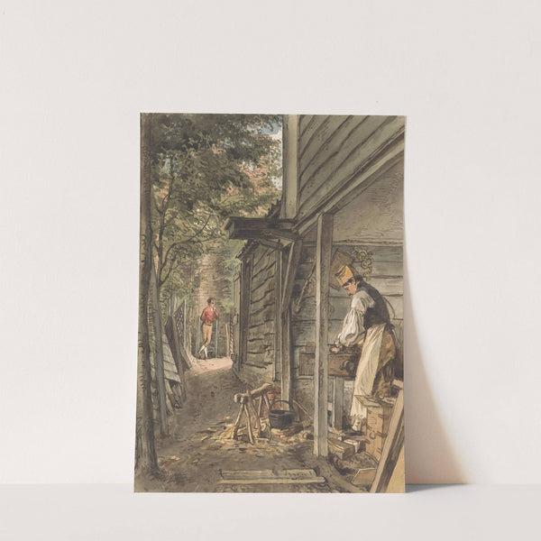 Dr. Munro's Carpenter at Work by William Henry Hunt