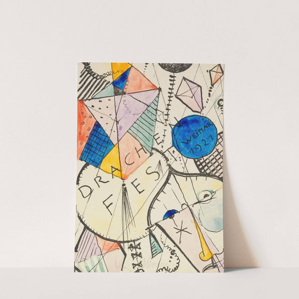 Drachenfest (1921) by Oskar Schlemmer