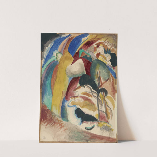 Draft for 'Picture with White Form' by Wassily Kandinsky