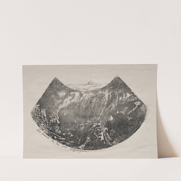 Dramas of the Sea (c. 1889) by Paul Gauguin