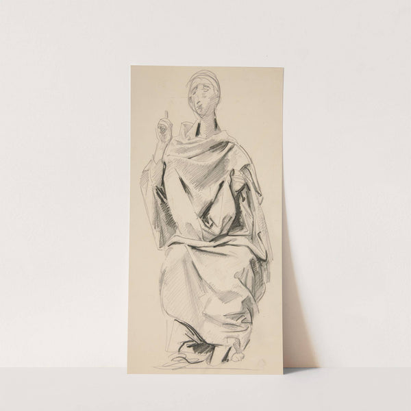 Draped Figure by John Singer Sargent