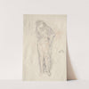 Draped Figure Standing (1891) by James Abbott McNeill Whistler
