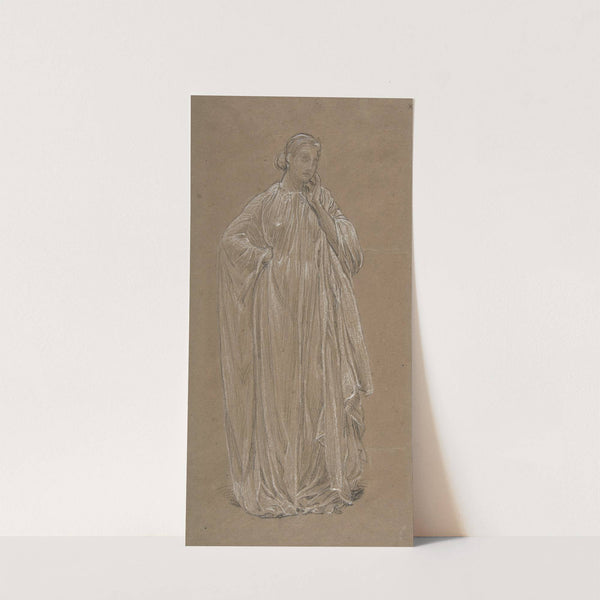 Draped Model (ca. 1865–67) by Albert Joseph Moore