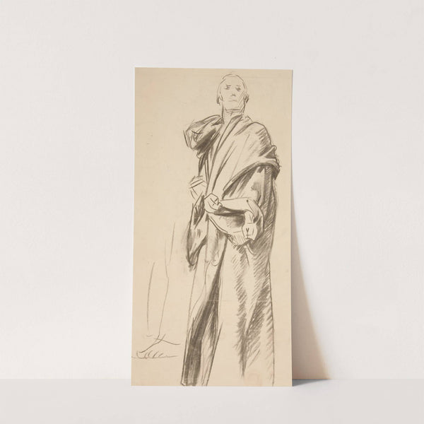 Draped Standing Figure by John Singer Sargent