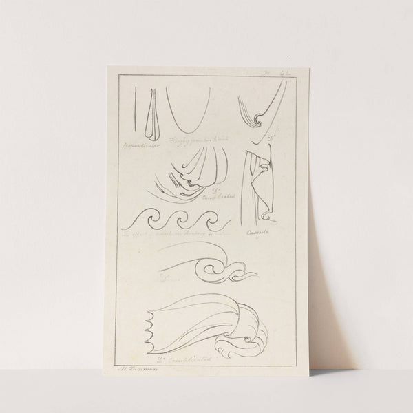 Drapery, published 1829 by Maria Denman