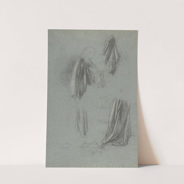 Drapery Studies (1829–80) by Anselm Feuerbach