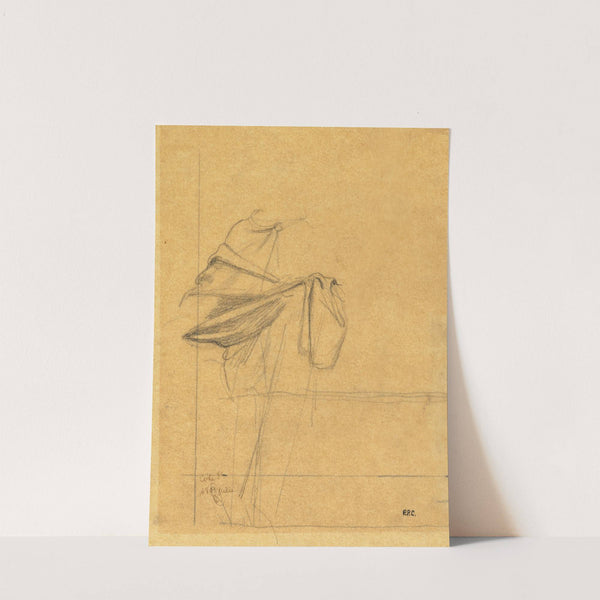 Drapery Study by Pierre Puvis de Chavannes