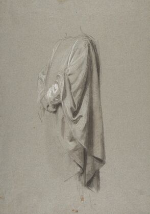 Drapery Study for a Cleric