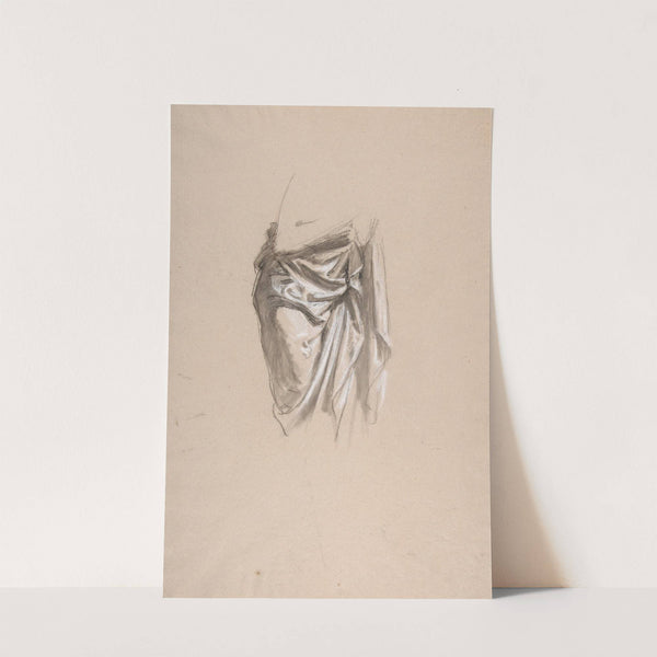 Drapery Study for Clovis by Isidore Pils