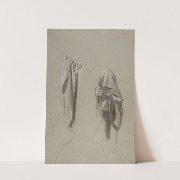 Drapery Study for Saint Remi by Isidore Pils